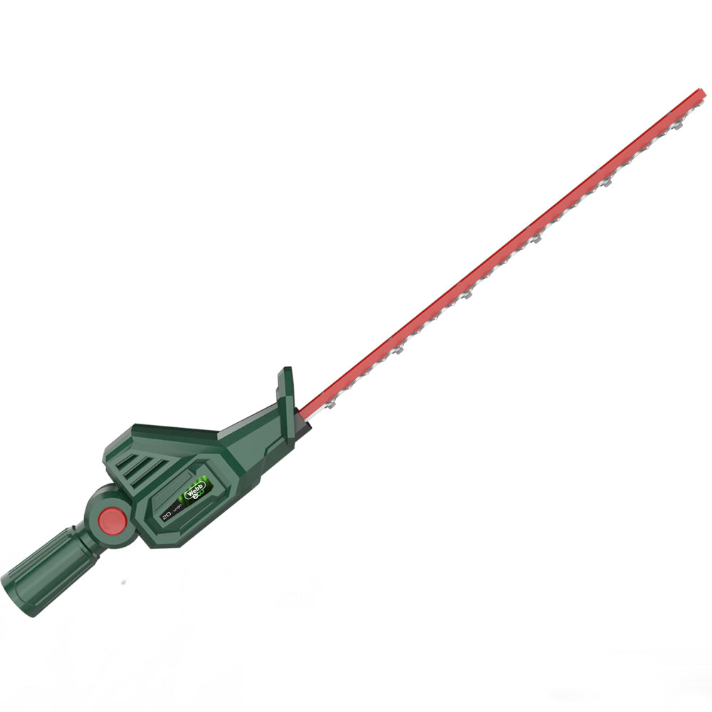 Webb Eco WEV20PSHTB2 20V Cordless Long Reach Hedge Trimmer & Pruner Attachment (with 2Ah Battery & Charger)