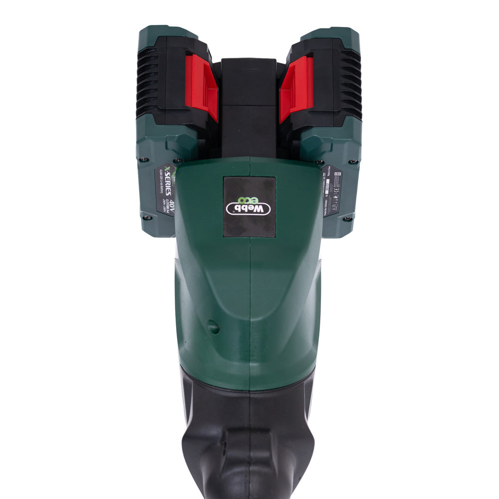 Webb Eco WEV20X2BCBARE X-Series 40V (20V+20V) Cordless Line Trimmer / Brush Cutter (Tool Only)