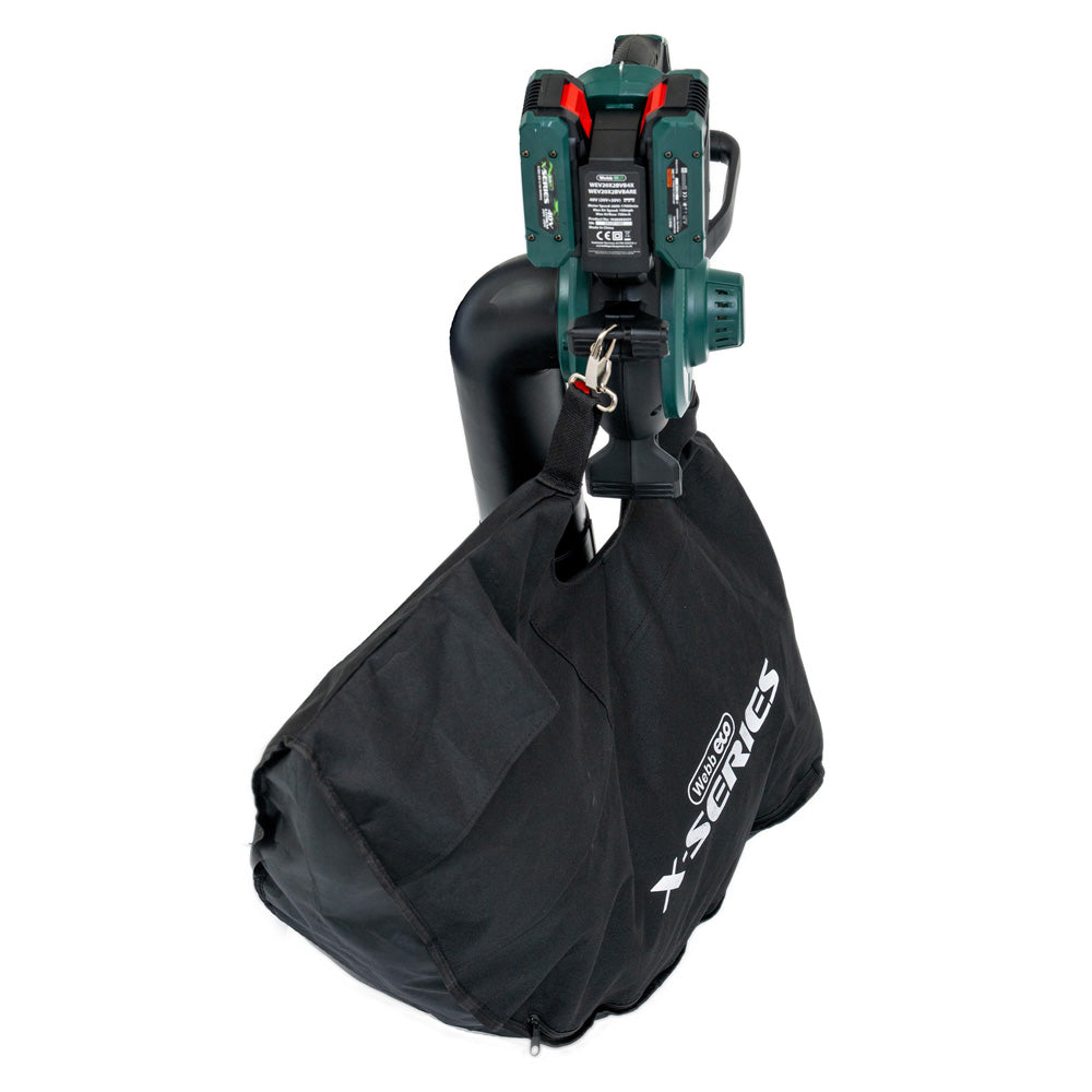 Webb Eco WEV20X2BVBARE X-Series 40V (20V+20V) Cordless Blower Vacuum (Tool Only)