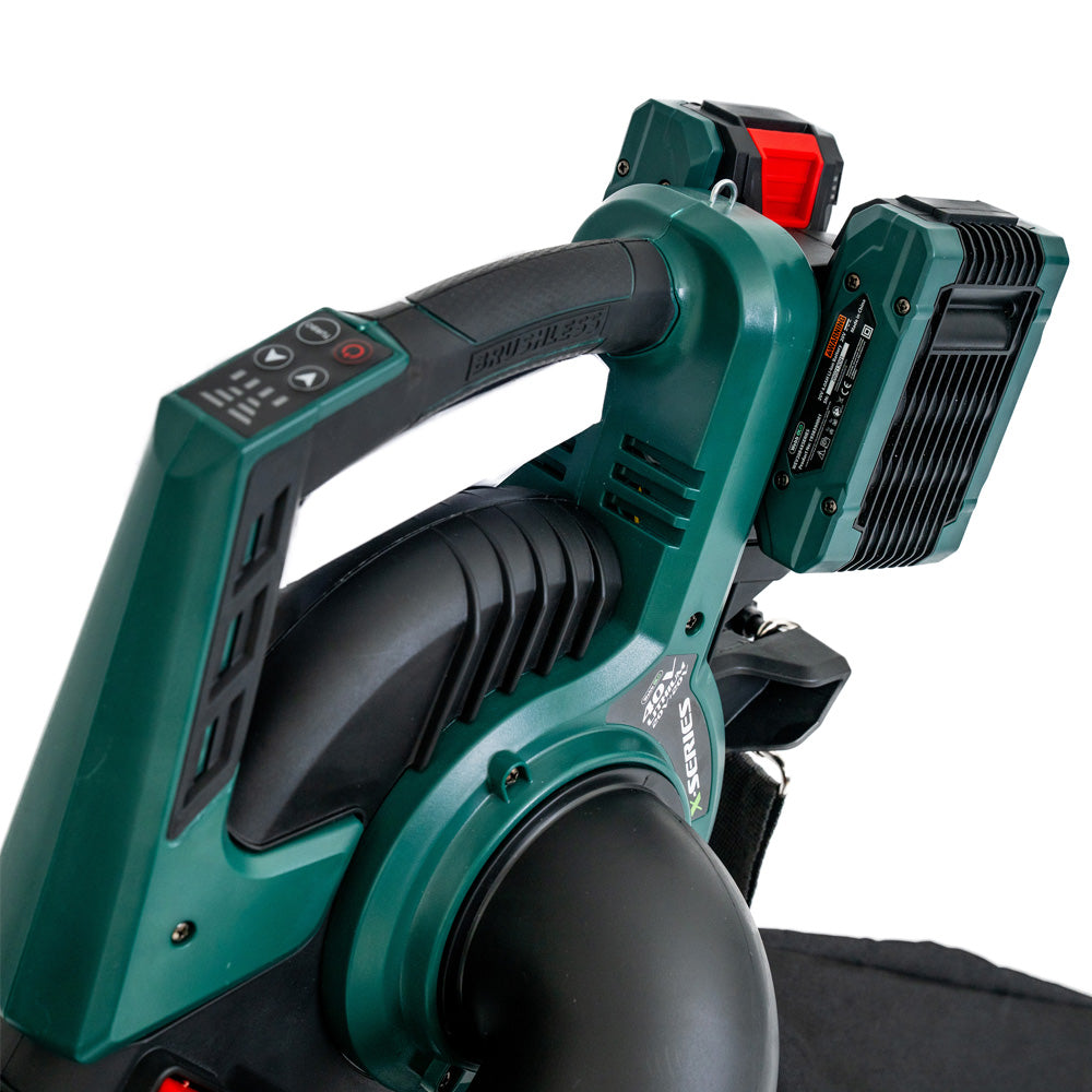Webb Eco WEV20X2BVBARE X-Series 40V (20V+20V) Cordless Blower Vacuum (Tool Only)