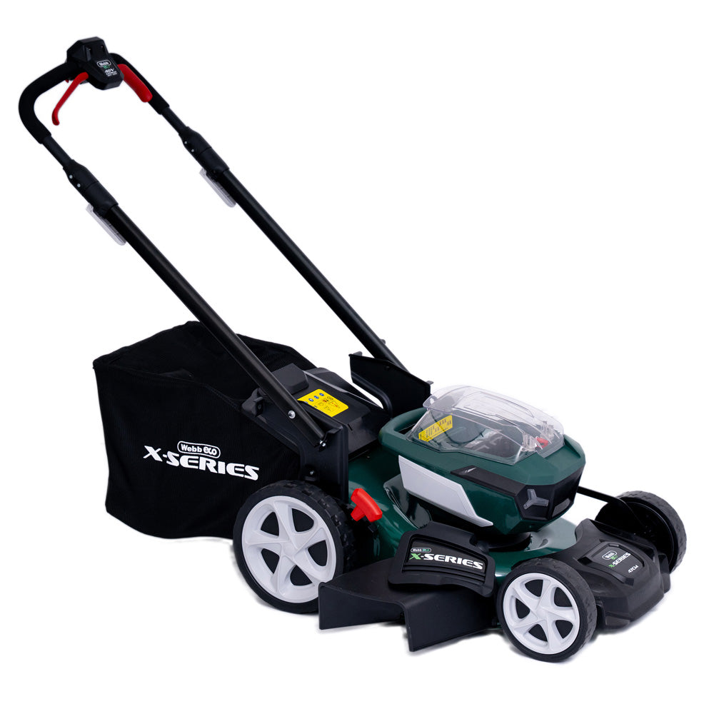 Webb Eco WEV20X2LM47SPBARE X-Series 40V (20V+20V) 4-in-1 Self-Propelled Cordless Lawn Mower (Tool Only)
