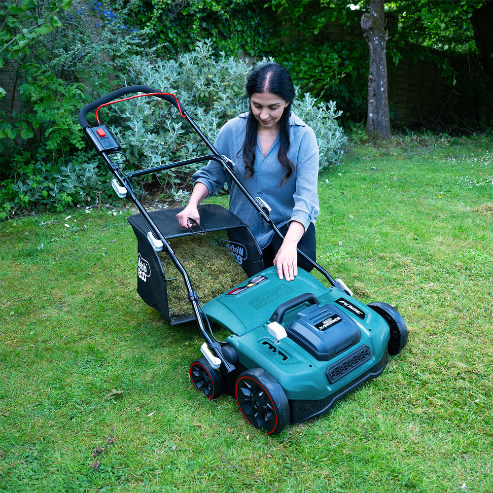Webb Eco WEV20X2SRBARE X-Series 40V (20V+20V) Cordless Lawn Scarifier Rake (Bare Tool)