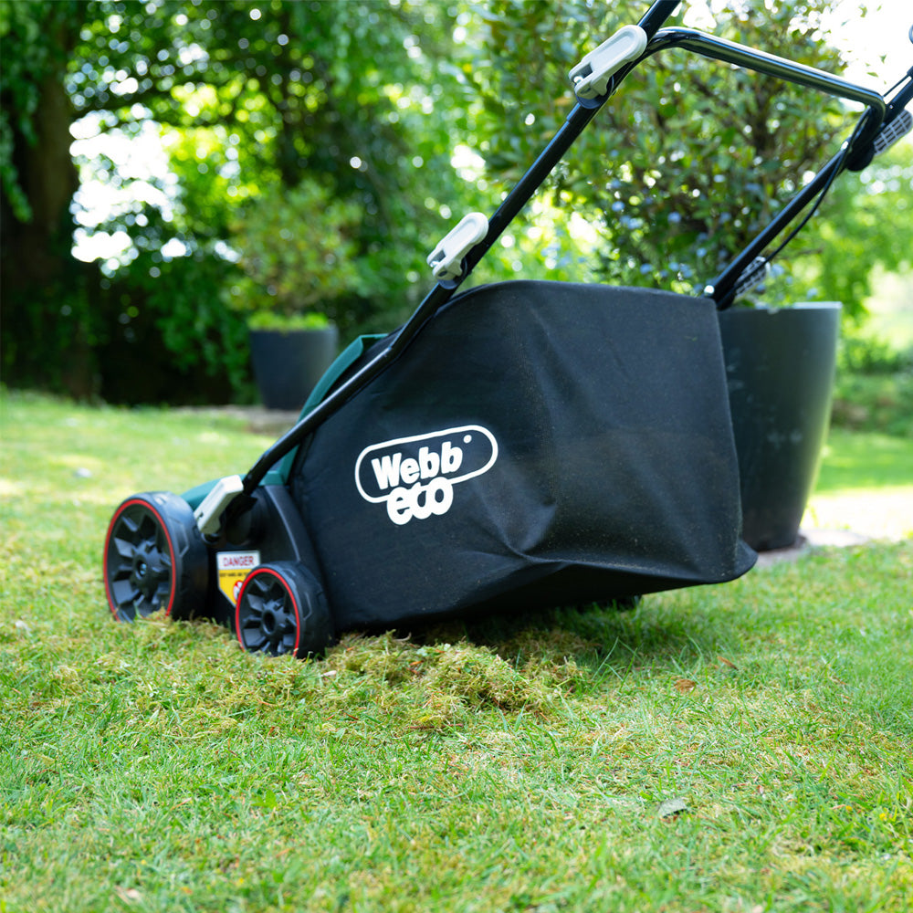 Webb Eco WEV20X2SRBARE X-Series 40V (20V+20V) Cordless Lawn Scarifier Rake (Bare Tool)