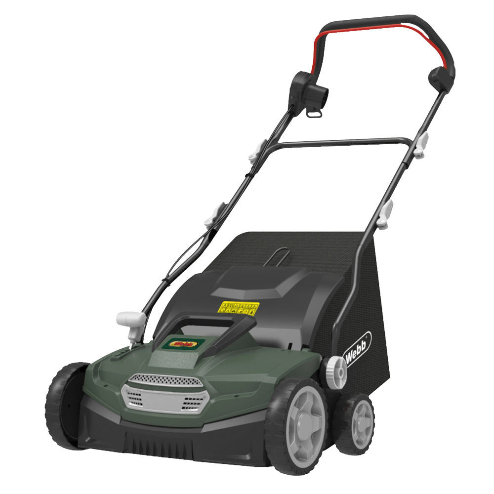 Webb WEESR 2-in-1 Electric Scarifier & Lawn Raker
