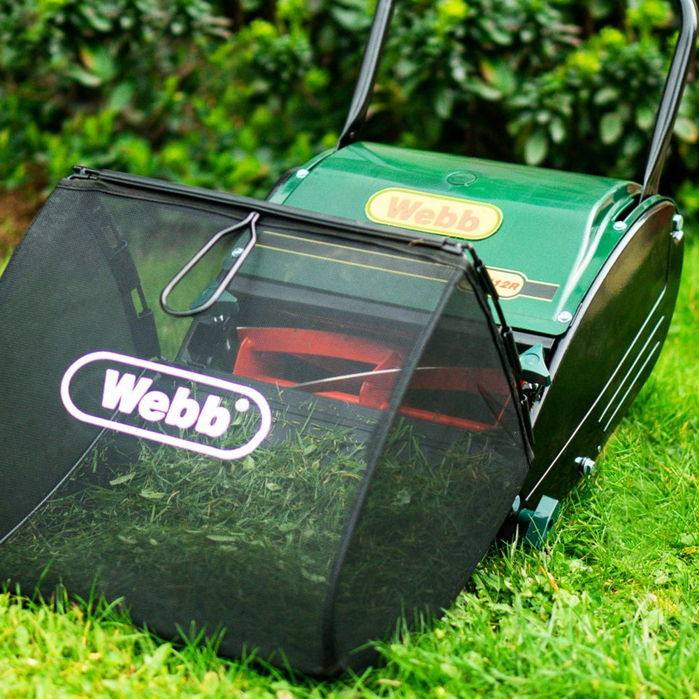 Webb WEH12R Hand-Propelled Rear Roller Cylinder Lawn Mower