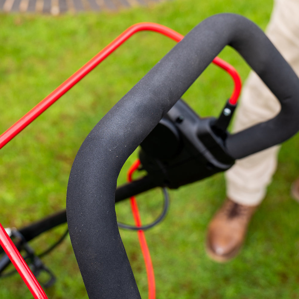 Webb WEER33RR Supreme 33cm (13") Electric Rotary Lawn Mower with Rear Roller