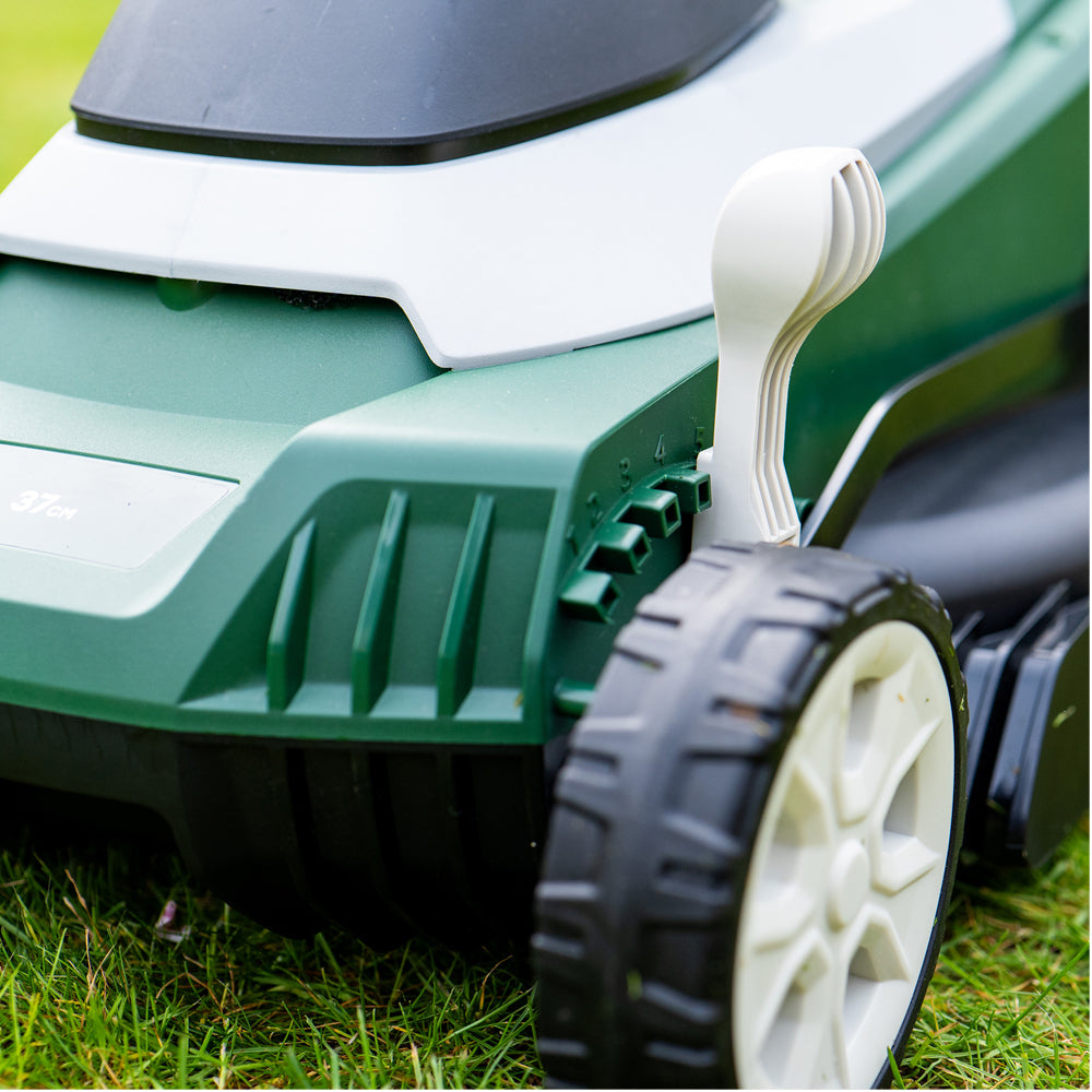 Webb WEER37RR Supreme 37cm (15") Electric Rotary Lawn Mower with Rear Roller