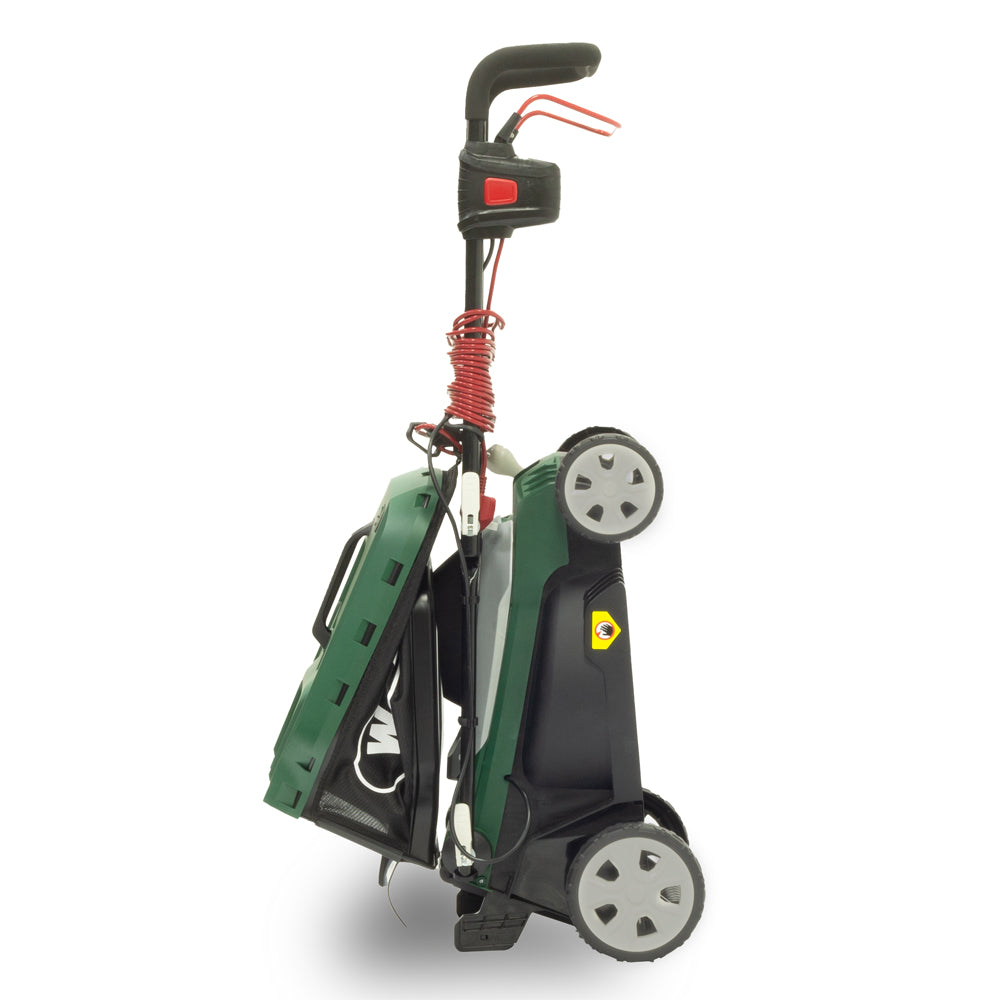 Webb WEER37RR Supreme 37cm (15") Electric Rotary Lawn Mower with Rear Roller