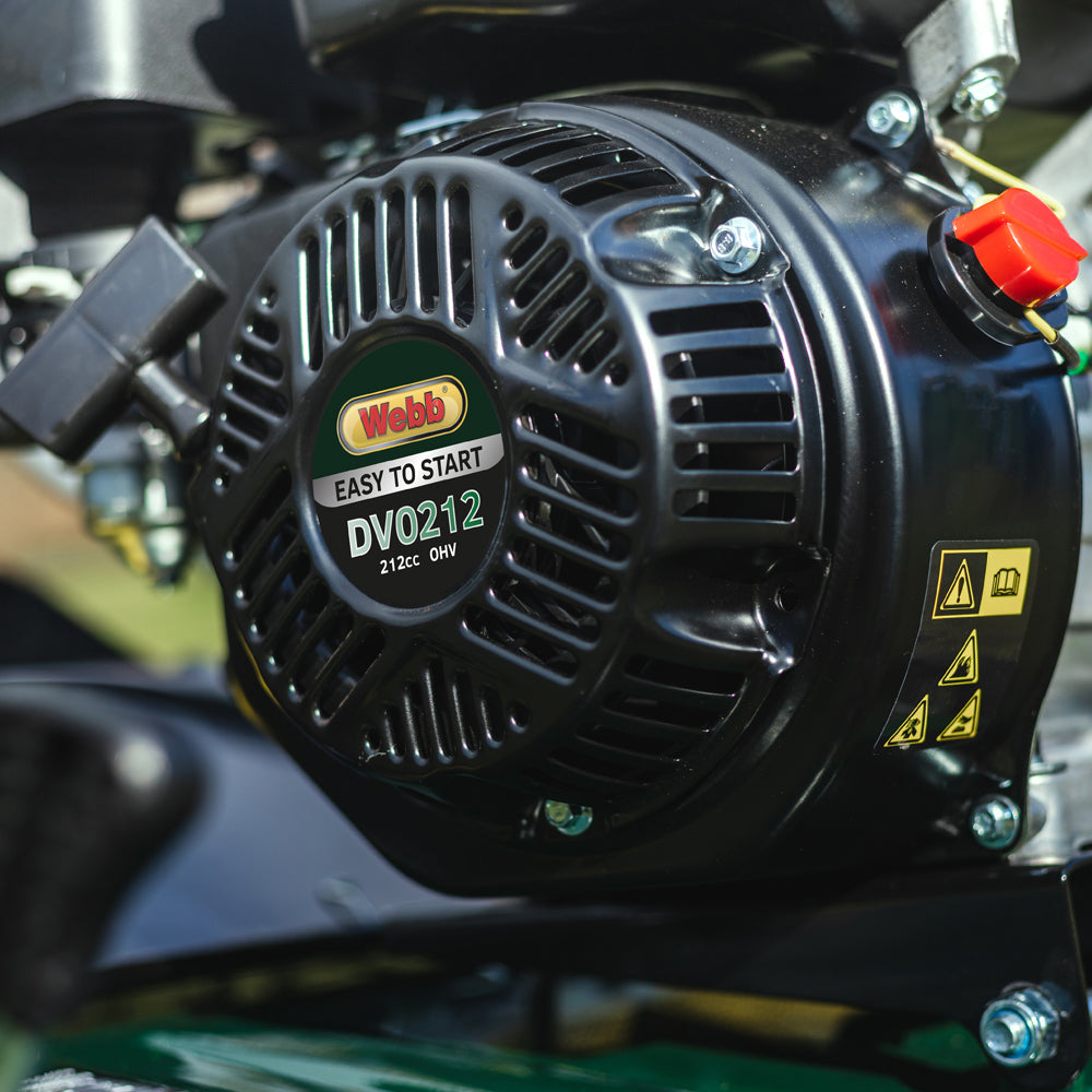 Webb WEPS400 Petrol Lawn Scarifier & Raker