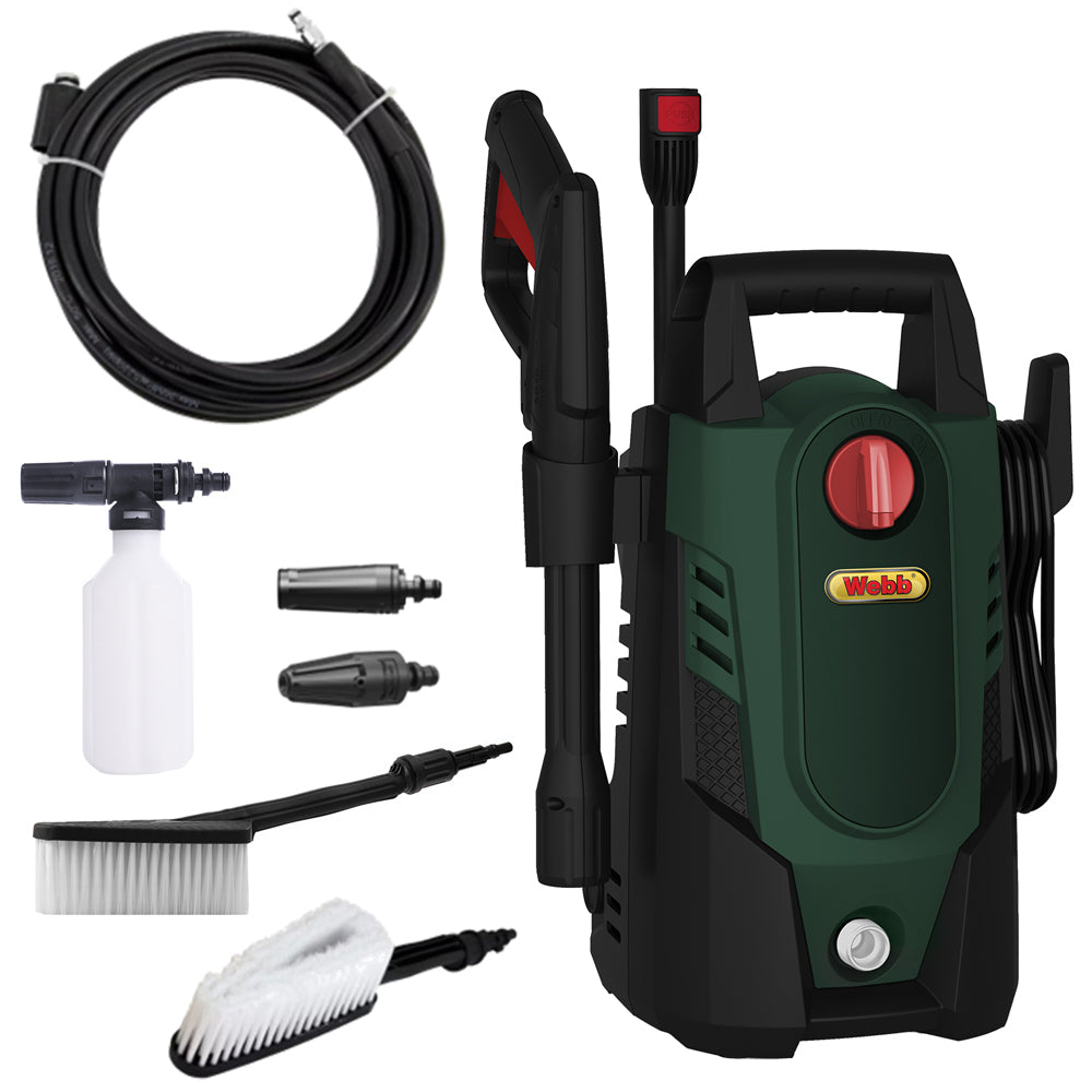 Webb WEPW1400 105 Bar 1400W Electric Pressure Washer