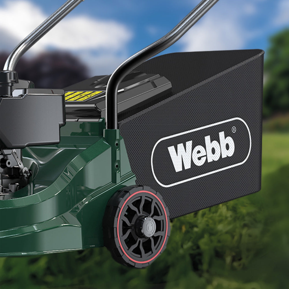 Webb WER16DV130 Classic 39cm (15") Push Petrol Lawn Mower