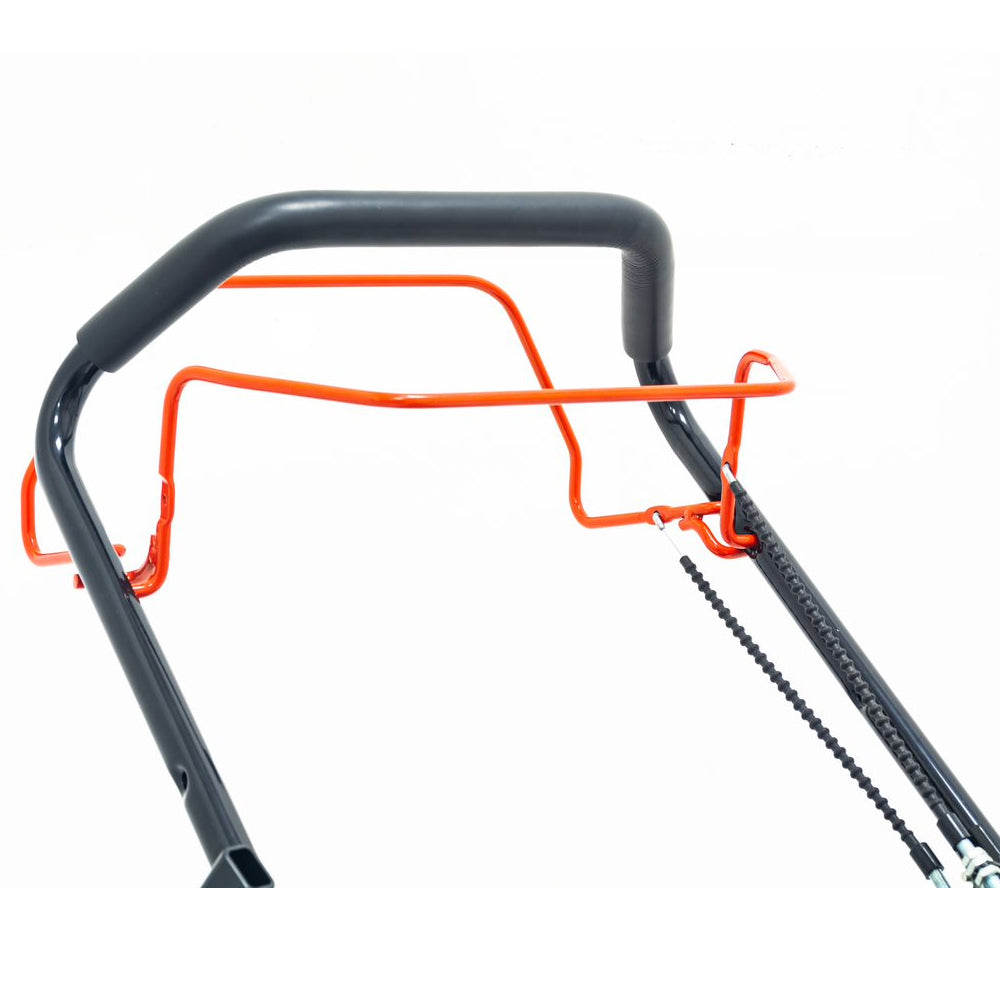 Webb WER18HW4 Supreme 4-in-1 Hi-Wheel Self-Propelled Petrol Lawn Mower with 4-Swing Tip Blade