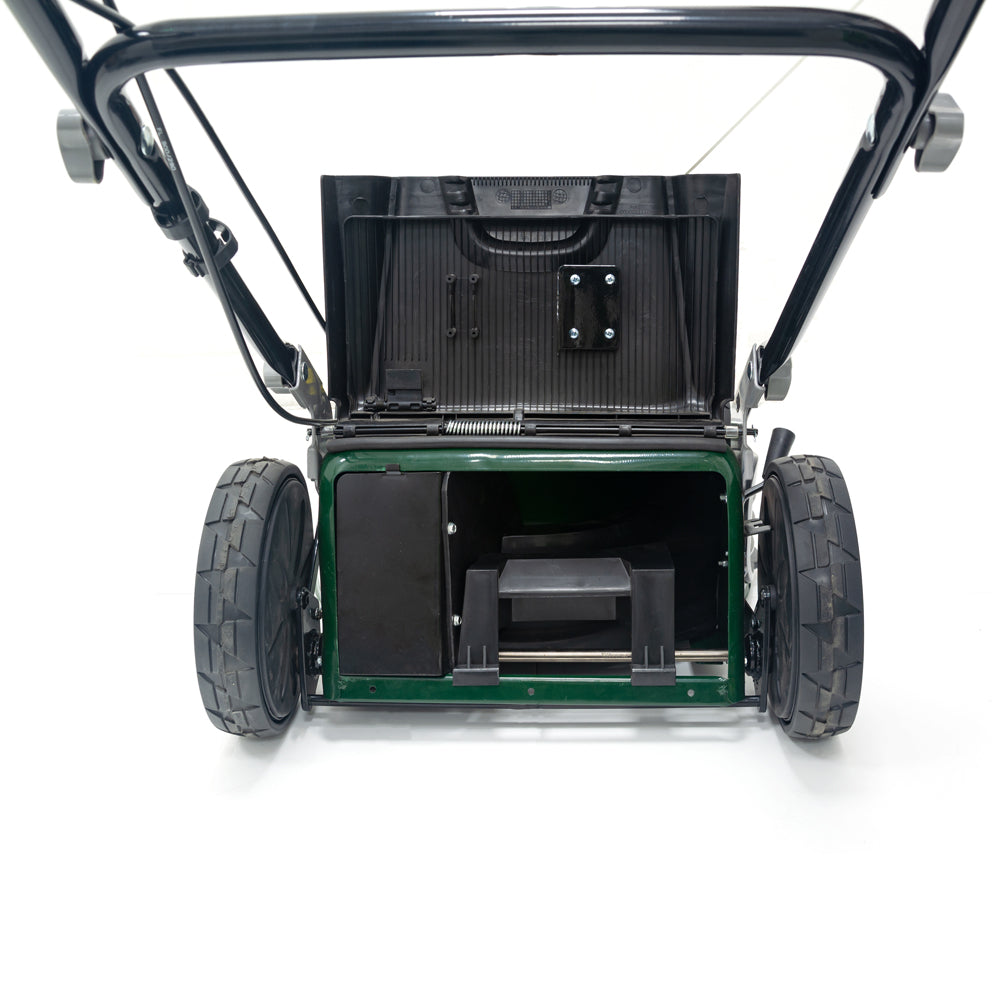 Webb WER18HW4 Supreme 4-in-1 Hi-Wheel Self-Propelled Petrol Lawn Mower with 4-Swing Tip Blade