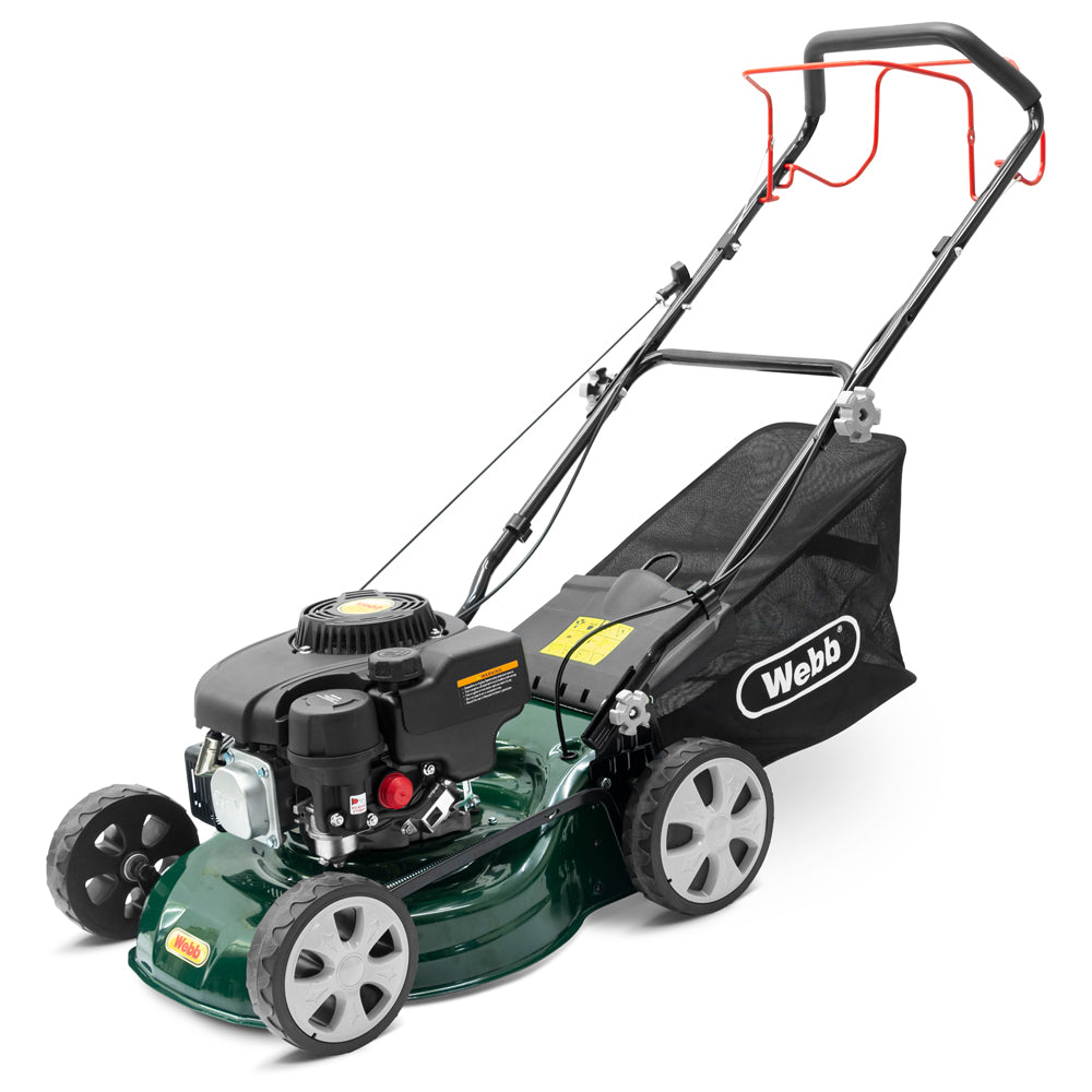 Webb WER410SP Classic 41cm (16") Self-Propelled Petrol Lawn Mower