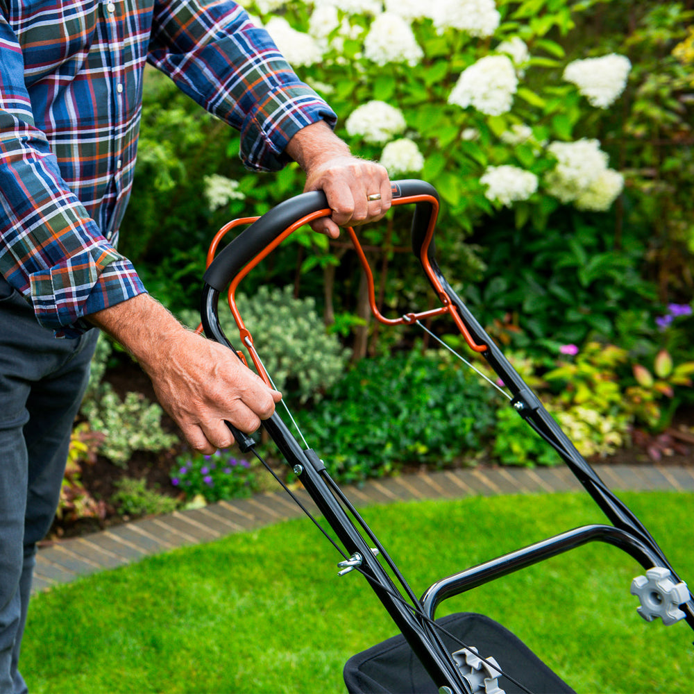 Webb WER410SP Classic 41cm (16") Self-Propelled Petrol Lawn Mower