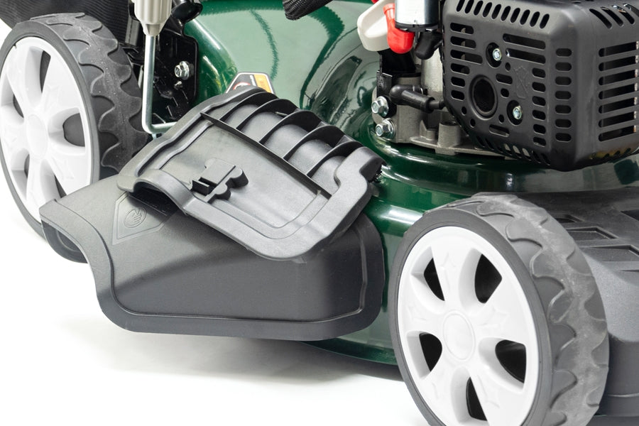 Webb WER460ES Classic 46cm (18") 4-in-1 Self-Propelled Electric Start Petrol Lawn Mower