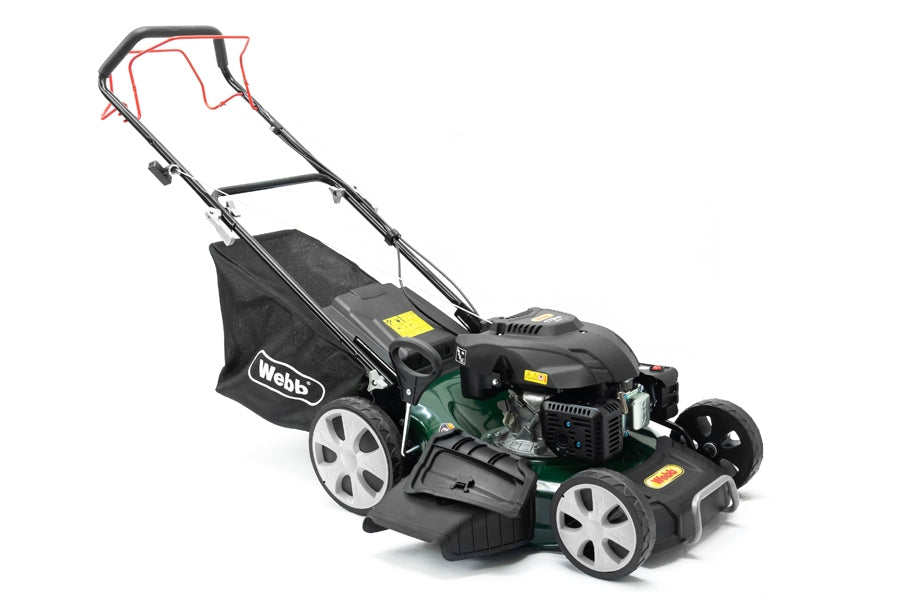 Webb WER510SP Classic 4-in-1 51cm (20") Self-Propelled Petrol Lawn Mower