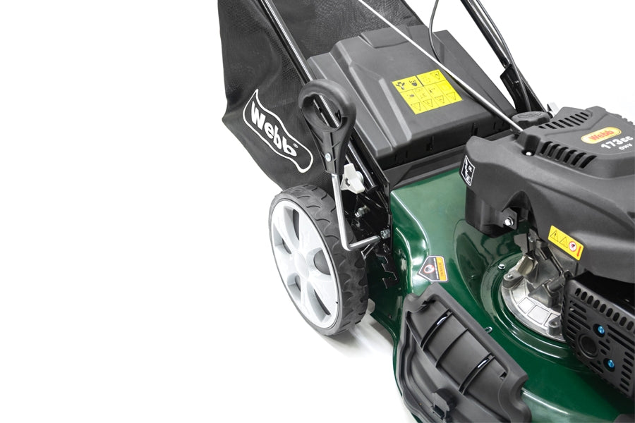 Webb WER510SP Classic 4-in-1 51cm (20") Self-Propelled Petrol Lawn Mower