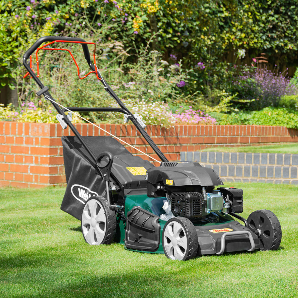 Webb WER510SP Classic 4-in-1 51cm (20") Self-Propelled Petrol Lawn Mower