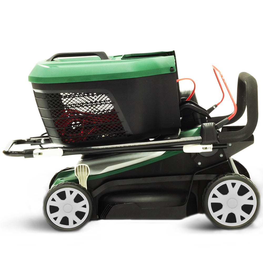 Webb WEER33RR Supreme 33cm (13") Electric Rotary Lawn Mower with Rear Roller
