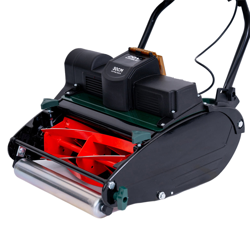 Webb WEV2012RB4 20V Cordless Cylinder Mower (with 4Ah Battery & Charger)