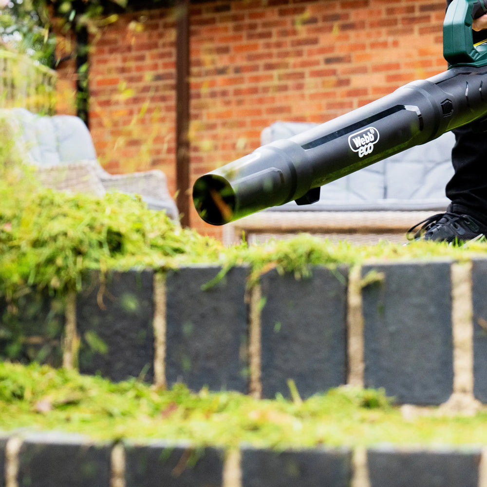 Webb Eco WEV20ABB4 20V Cordless Leaf Blower (with 4Ah Battery & Charger)