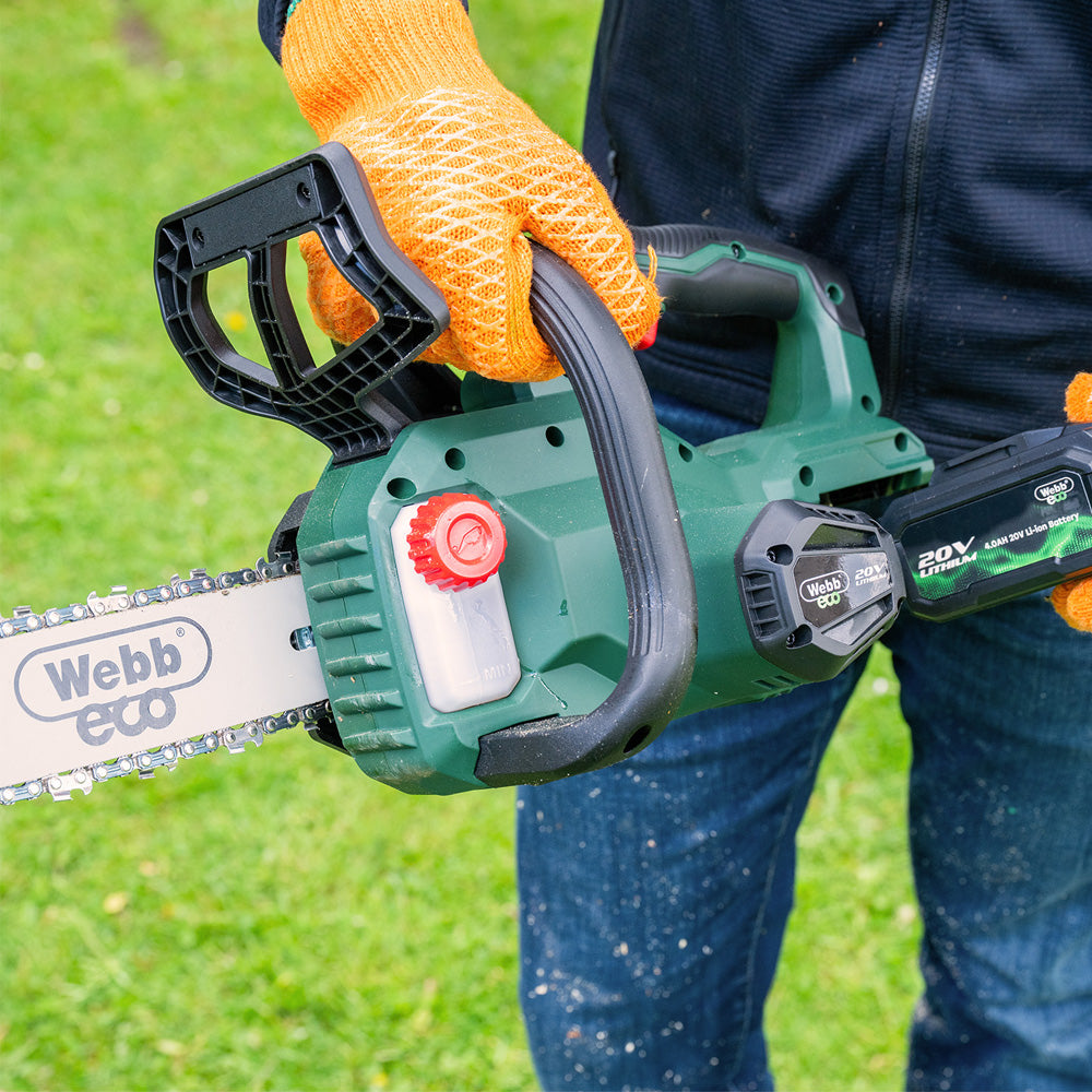 Webb Eco WEV20CS25BARE 20V Cordless Chainsaw (Tool Only)