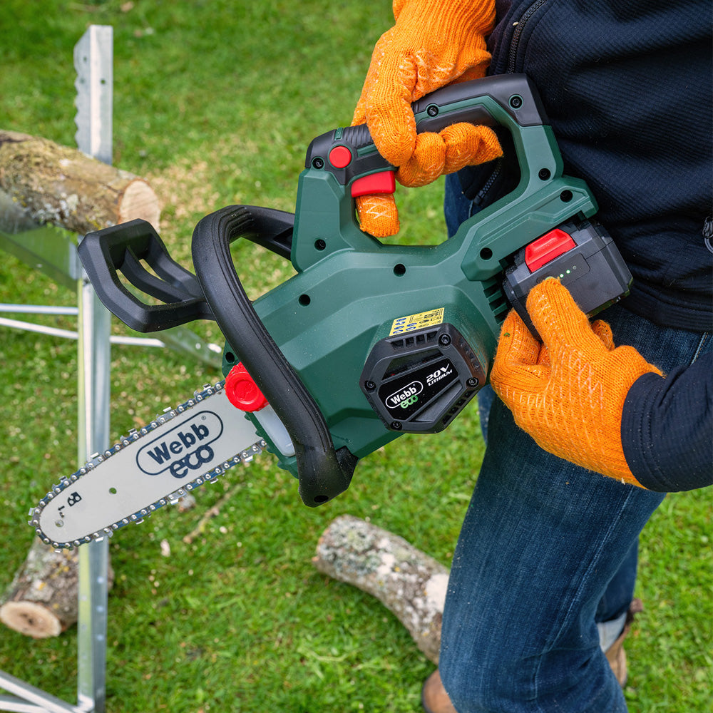 Webb Eco WEV20CS25BARE 20V Cordless Chainsaw (Tool Only)