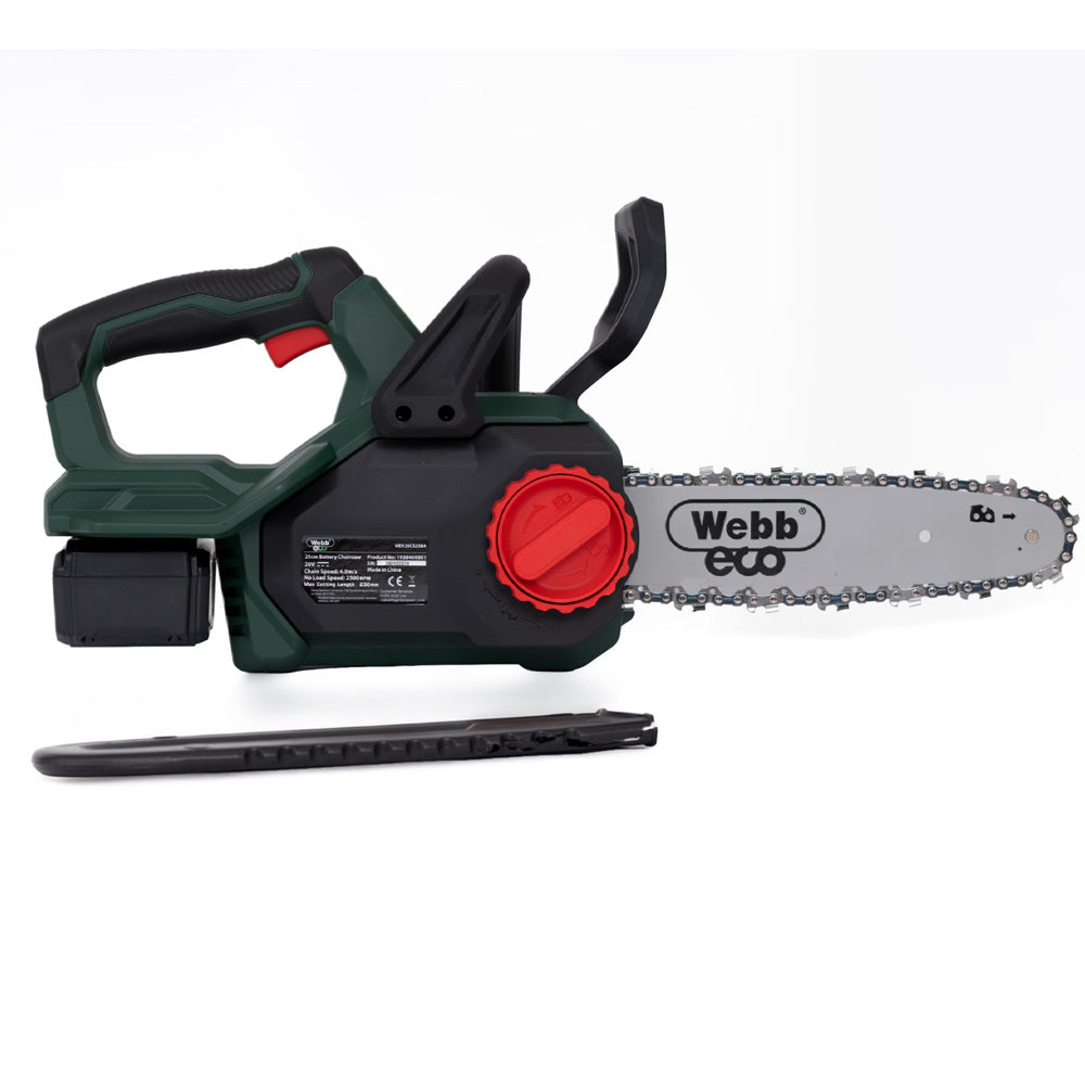 Webb Eco WEV20CS25BARE 20V Cordless Chainsaw (Tool Only)