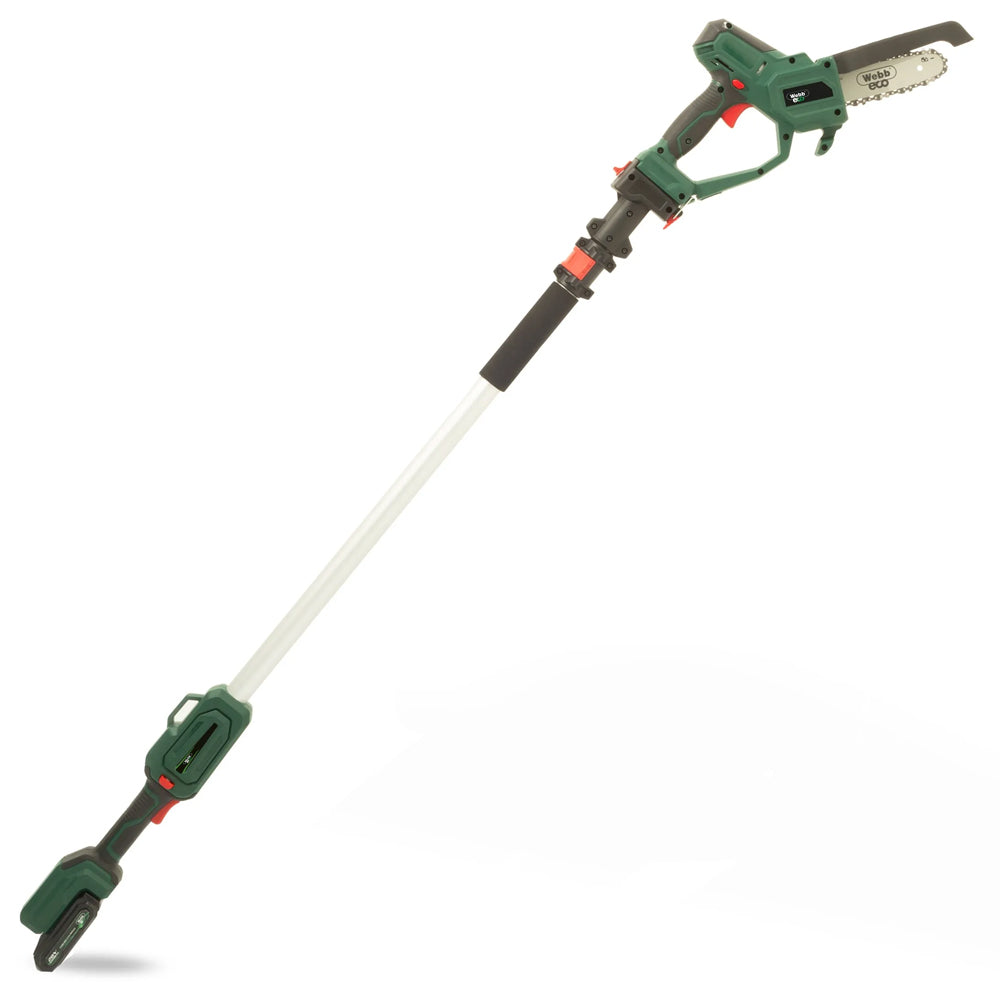 Webb Eco WEV20EXTPSBARE 20V Cordless Mini Pruning Saw with Extension Pole (Tool Only)