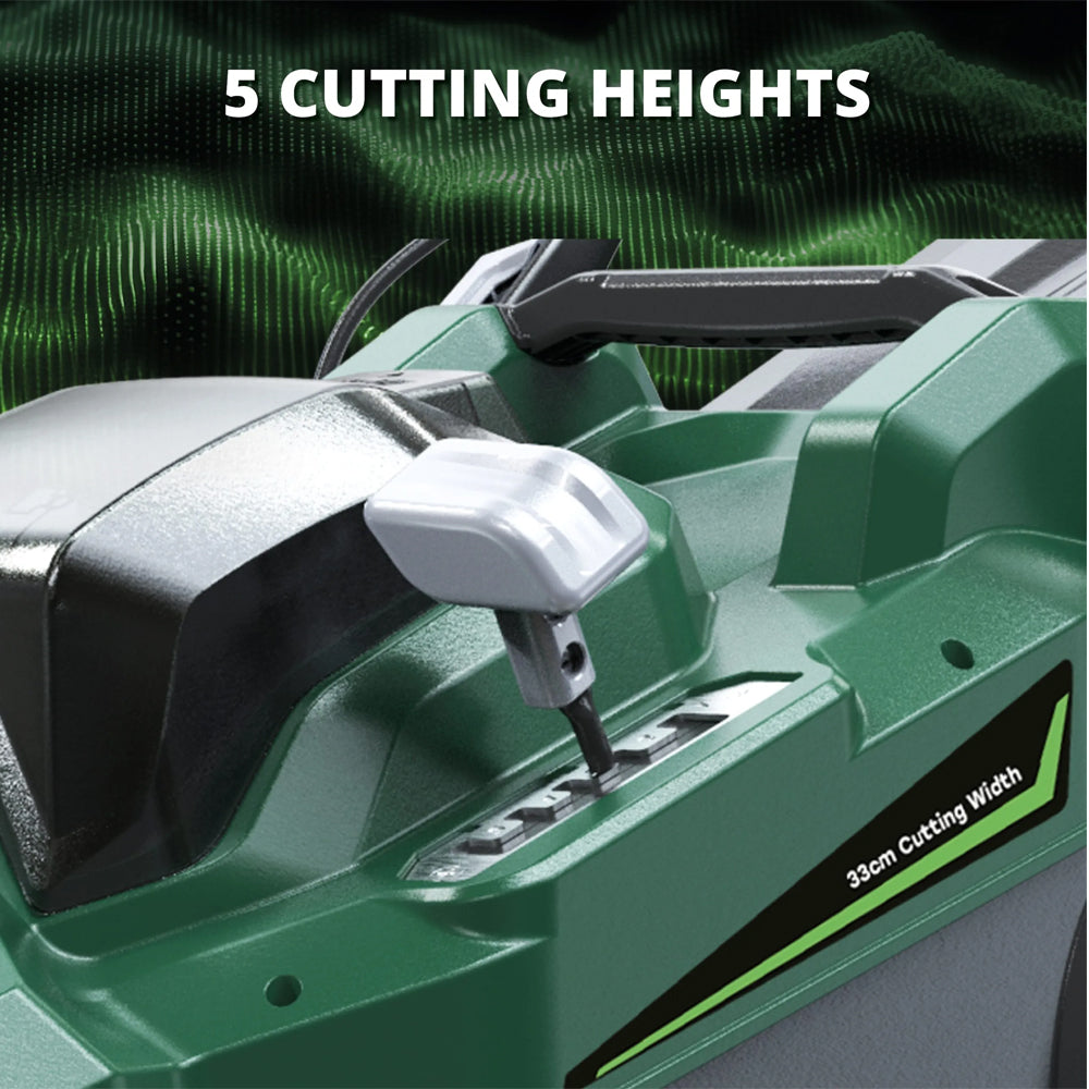 Webb Eco WEV20LM33BARE 20V Push Cordless Lawn Mower (Tool Only)