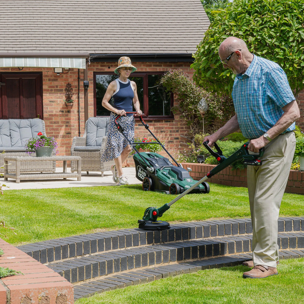 Webb Eco WEV20LTB2 20V Cordless Grass Trimmer / Lawn Edger (with 2Ah Battery & Charger)
