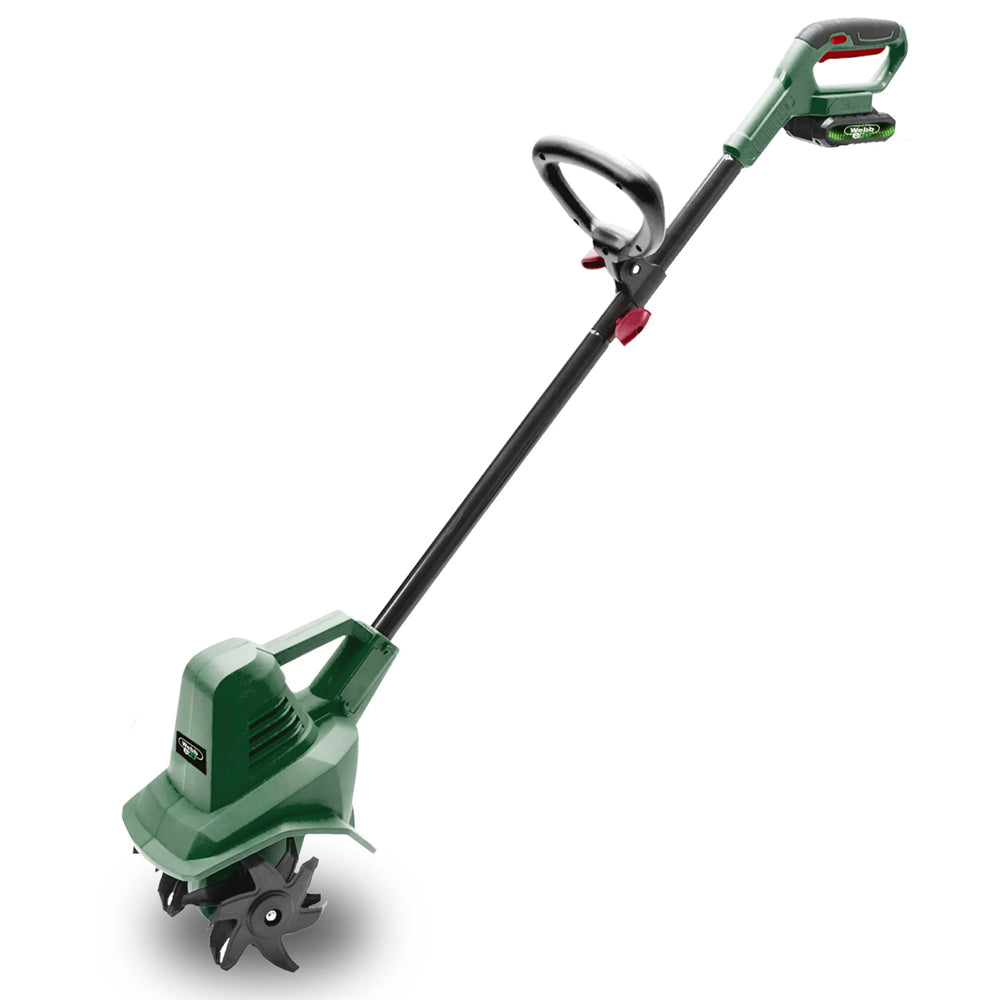 Webb Eco WEV20TILB2 20V Cordless Tiller (with 2Ah Battery & Charger)