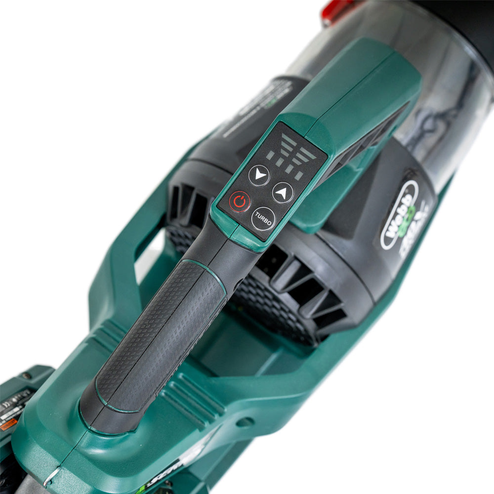 Webb Eco WEV20X2ABB4X X-Series 40V (20V+20V) Cordless Leaf Blower (with 2 x 4Ah Batteries & Twin USB Charger)
