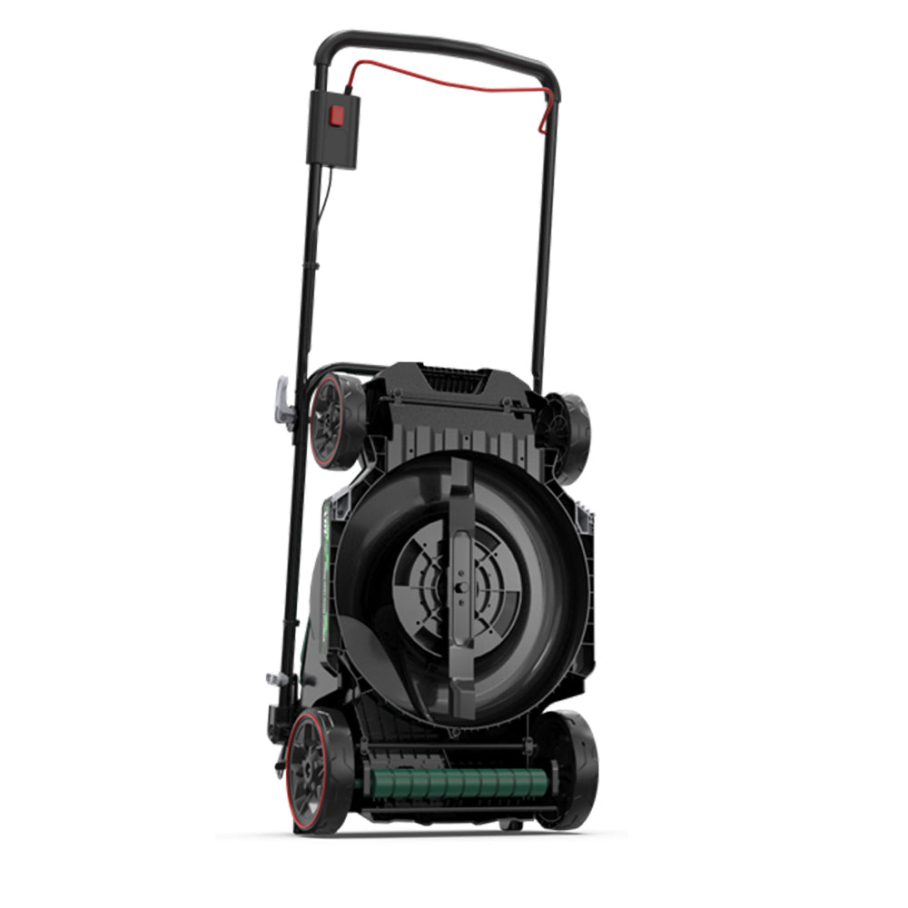 Webb Eco WEV20X2LM38RRB4 X-Series 40V (20V+20V) Push Rear Roller Cordless Lawn Mower (with 2 x 4Ah Batteries & Twin Charger)