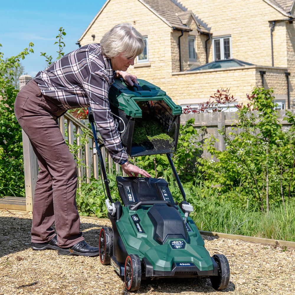 Webb Eco WEV20X2LM43BARE X-Series 40V (20V+20V) Push Cordless Lawn Mower (Tool Only)