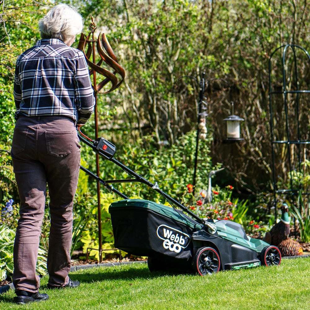 Webb Eco WEV20X2LM43BARE X-Series 40V (20V+20V) Push Cordless Lawn Mower (Tool Only)