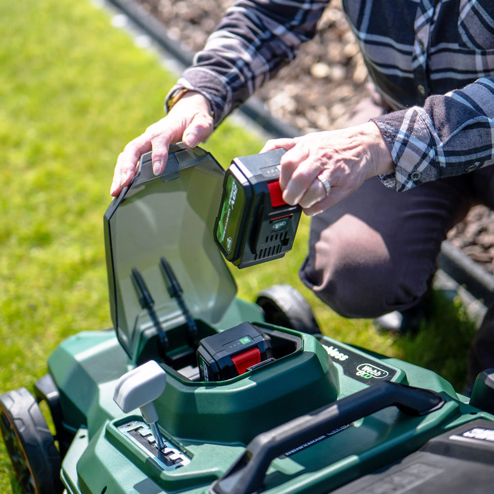 Webb Eco WEV20X2LM43BARE X-Series 40V (20V+20V) Push Cordless Lawn Mower (Tool Only)