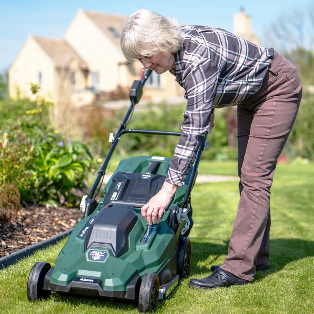 Webb Eco WEV20X2LM43BARE X-Series 40V (20V+20V) Push Cordless Lawn Mower (Tool Only)