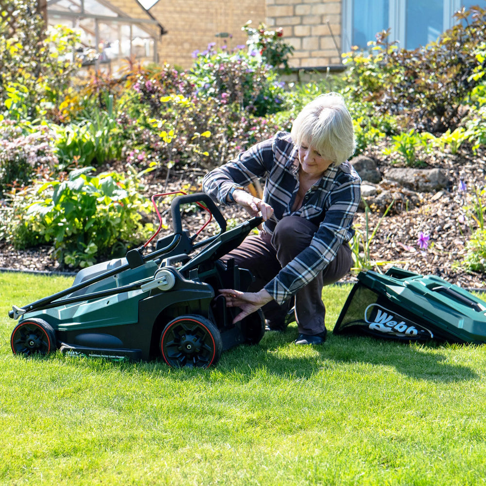 Webb Eco WEV20X2LM43BARE X-Series 40V (20V+20V) Push Cordless Lawn Mower (Tool Only)