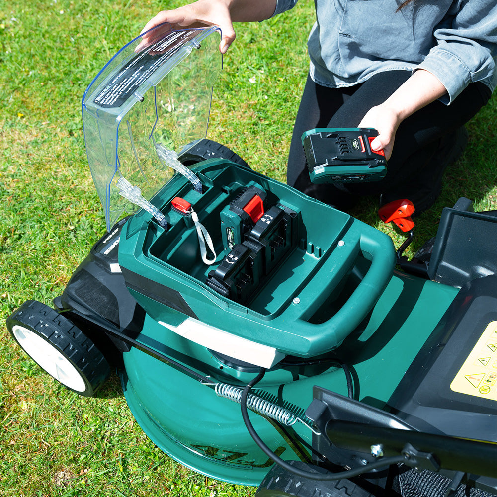 Webb Eco WEV20X2LM47SPBARE X-Series 40V (20V+20V) 4-in-1 Self-Propelled Cordless Lawn Mower (Tool Only)