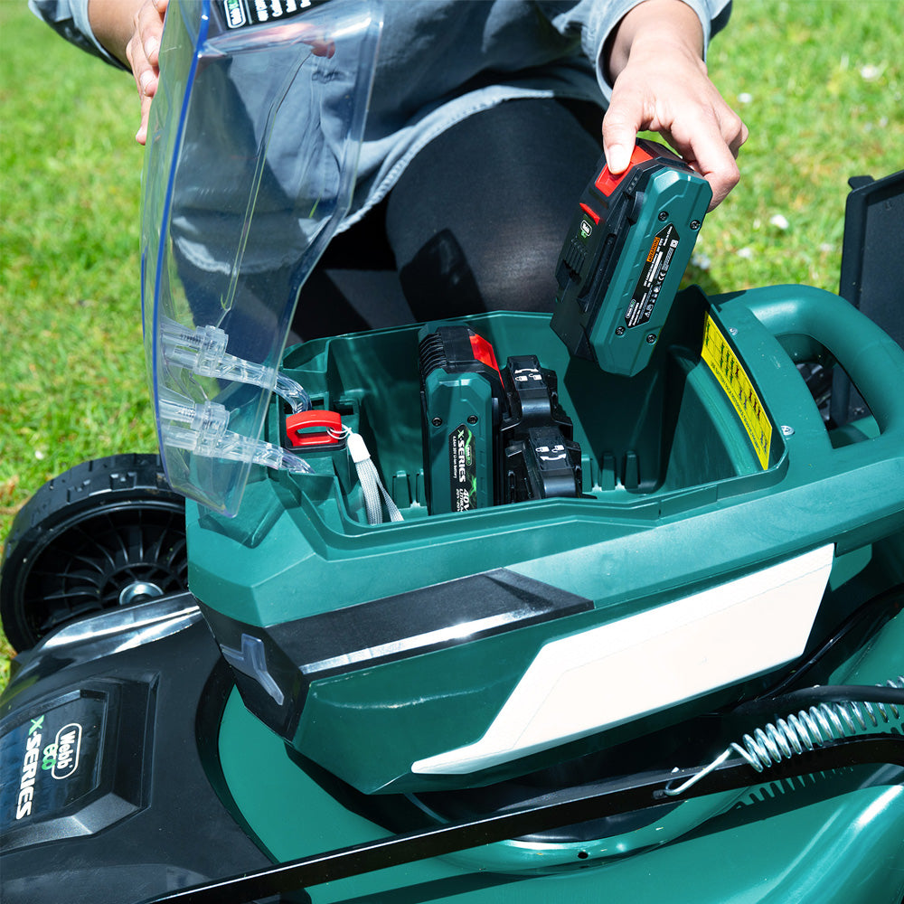 Webb Eco WEV20X2LM47SPBARE X-Series 40V (20V+20V) 4-in-1 Self-Propelled Cordless Lawn Mower (Tool Only)