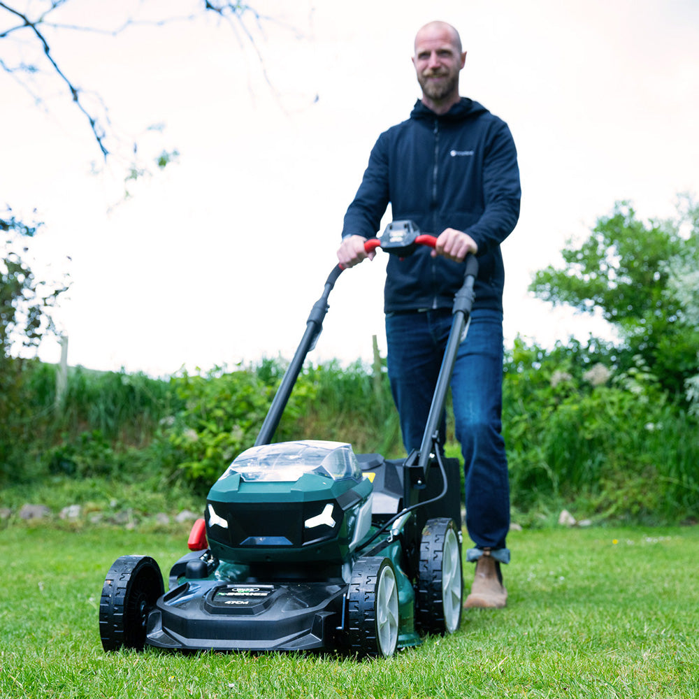 Webb Eco WEV20X2LM47SPBARE X-Series 40V (20V+20V) 4-in-1 Self-Propelled Cordless Lawn Mower (Tool Only)