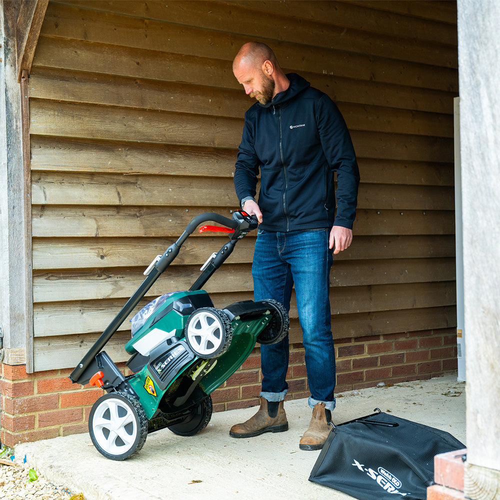 Webb Eco WEV20X2LM47SPBARE X-Series 40V (20V+20V) 4-in-1 Self-Propelled Cordless Lawn Mower (Tool Only)