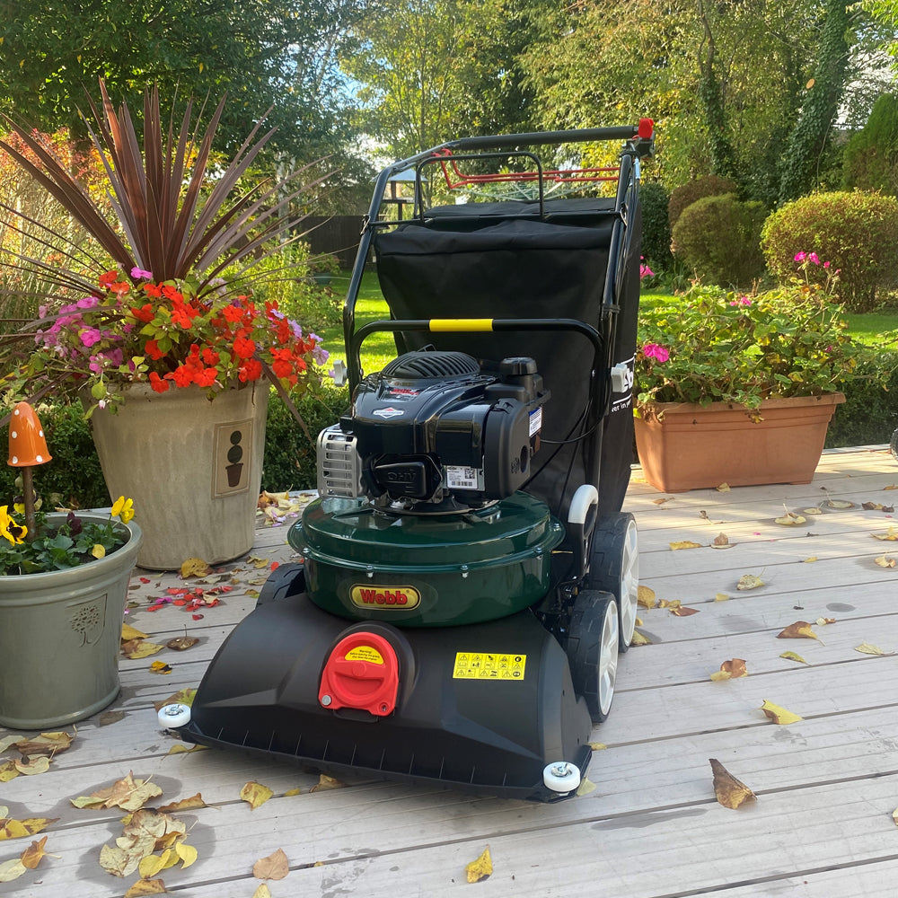 Webb WEWBVAC Self-Propelled Walk-Behind Wheeled Garden Vacuum