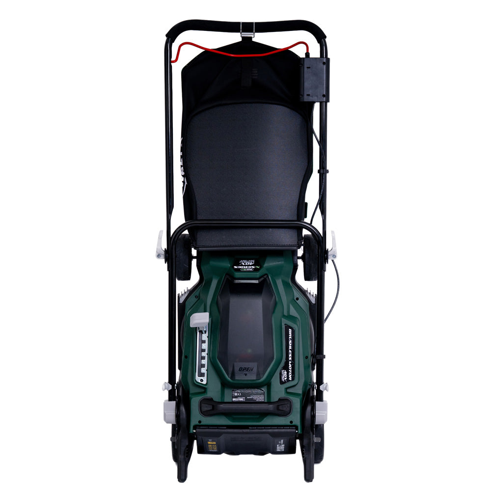 Webb Eco WEV20X2LM38RRB4 X-Series 40V (20V+20V) Push Rear Roller Cordless Lawn Mower (with 2 x 4Ah Batteries & Twin Charger)