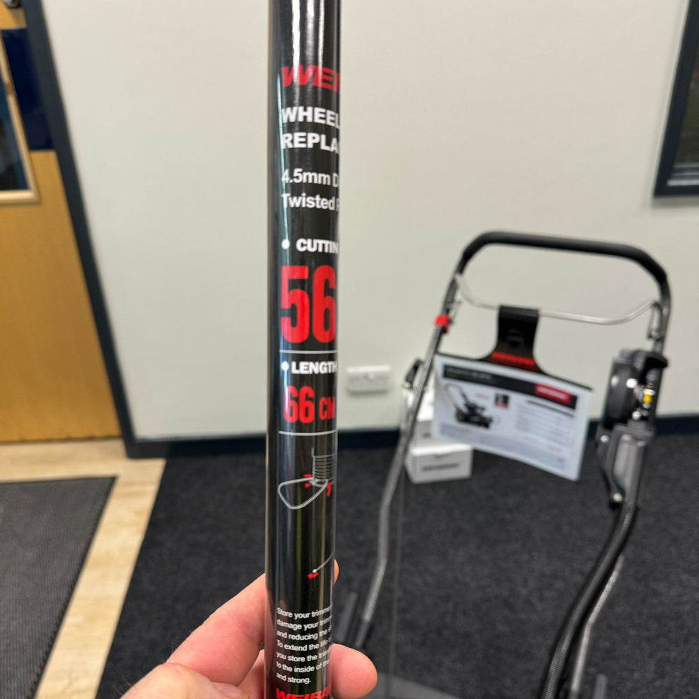 Weibang WG17320001 4.5mm x 66cm 12 Pcs Pre-Cut  Twisted Trimmer Line for Velocity Wheeled Trimmer Mowers