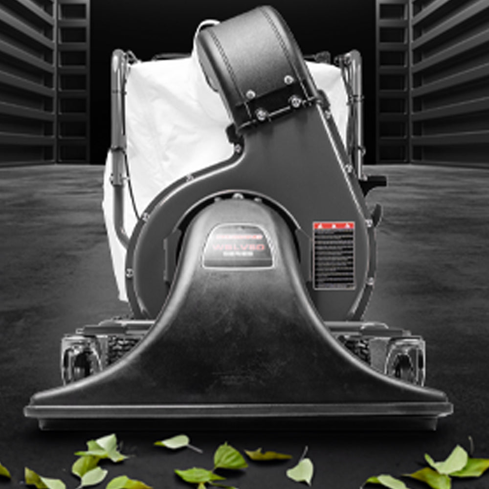 Weibang Intrepid 80 LVP Wheeled Self-Propelled Leaf and Litter Vacuum with Hose Kit
