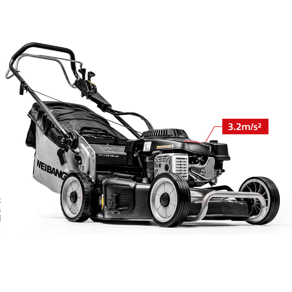 Weibang Virtue 53 SSD LV 4-in-1 3-Speed Self-Propelled Petrol Lawn Mower