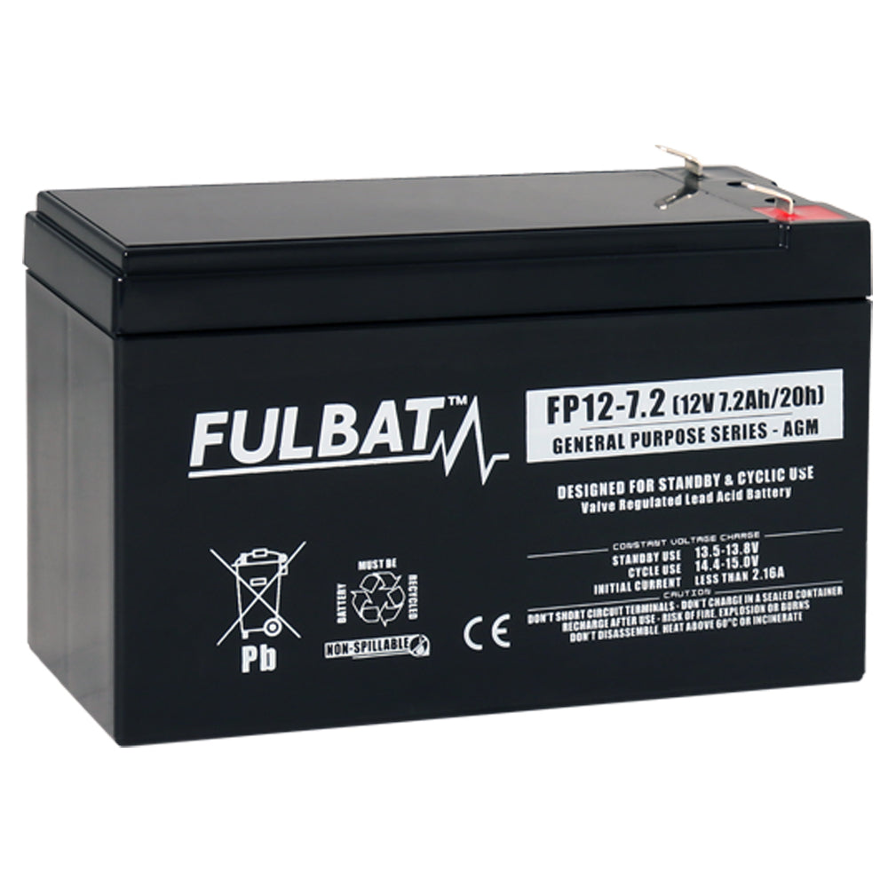 Fulbat FP12-7.2 12V 7.2Ah Sealed Battery